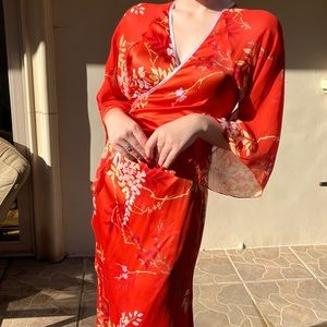 BRAND NEW | DRESS | Vintage | From SINGLEDRESS | Size S/M | Color: Red